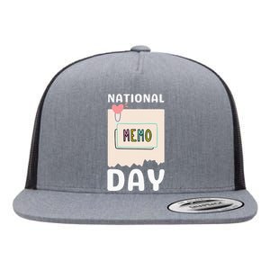 National Memo Day 2024 Flat Bill Trucker Hat