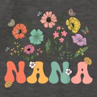 Nana Mothers Day For Grandma Wildflower Floral Women  Vector Backpack
