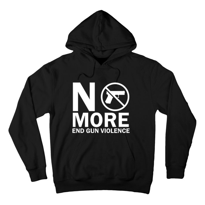 No More End Gun Violence Gun Control Wear Orange Hoodie