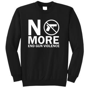 No More End Gun Violence Gun Control Wear Orange Sweatshirt