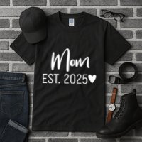 New Mom Est. 2025 Tall T-Shirt