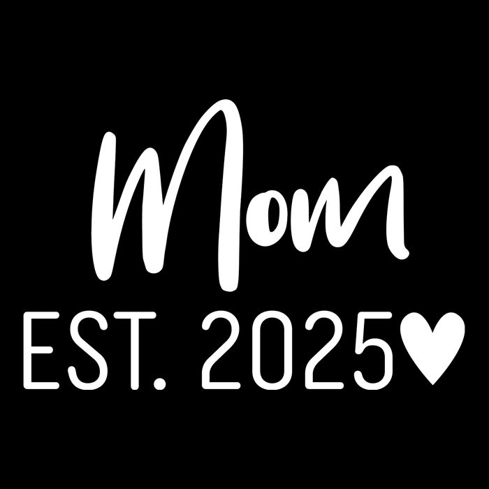 New Mom Est. 2025 Tall T-Shirt