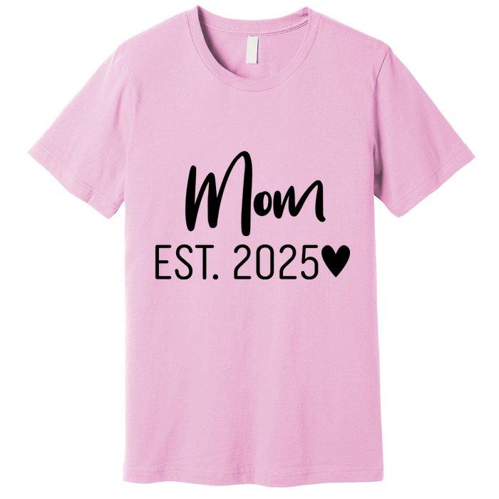 New Mom Est. 2025 Premium T-Shirt