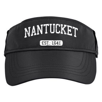 Nantucket Massachusetts Est 1641 Gift Adult Drive Performance Visor