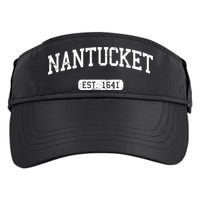 Nantucket Massachusetts Est 1641 Gift Adult Drive Performance Visor