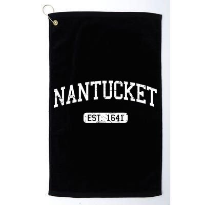 Nantucket Massachusetts Est 1641 Gift Golf Towel