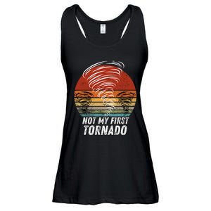 Not My First Tornado Funny Quote Not My First Tornado Ladies Essential Flowy Tank