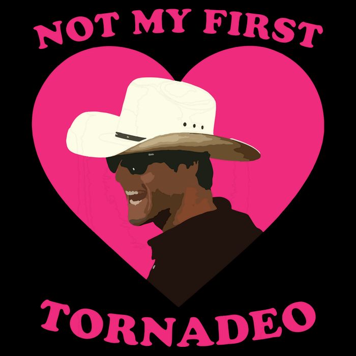 Not My First Tornadeo Not My First Tornado 7-Panel Snapback Hat