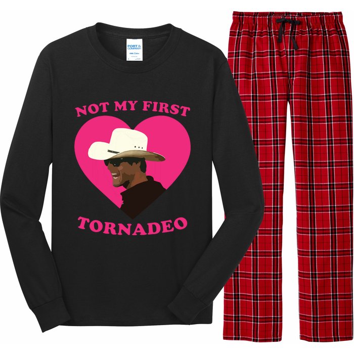 Not My First Tornadeo Not My First Tornado Long Sleeve Pajama Set