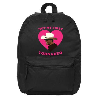 Not My First Tornadeo Not My First Tornado 16 in Basic Backpack