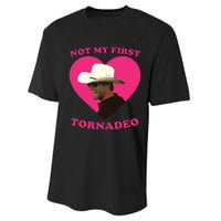 Not My First Tornadeo Not My First Tornado Performance Sprint T-Shirt