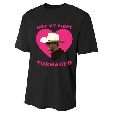 Not My First Tornadeo Not My First Tornado Performance Sprint T-Shirt