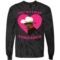 Not My First Tornadeo Not My First Tornado Tie-Dye Long Sleeve Shirt