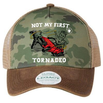 Not My First Tornadeo Legacy Tie Dye Trucker Hat