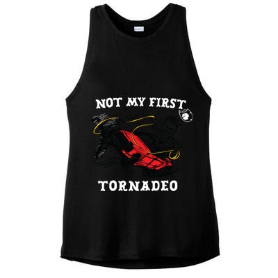 Not My First Tornadeo Ladies PosiCharge Tri-Blend Wicking Tank