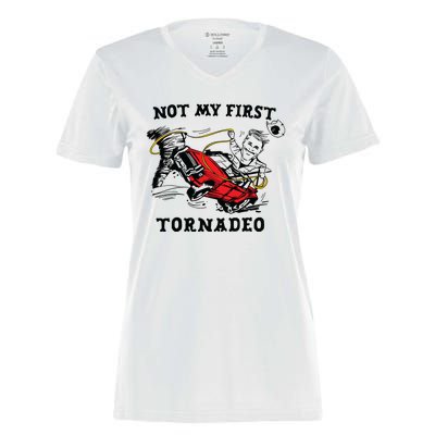 Not My First Tornadeo Women's Momentum V-Neck T-Shirt