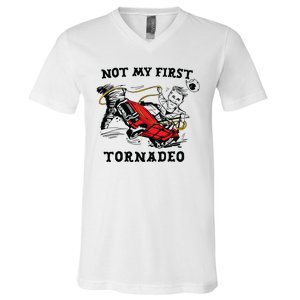 Not My First Tornadeo V-Neck T-Shirt