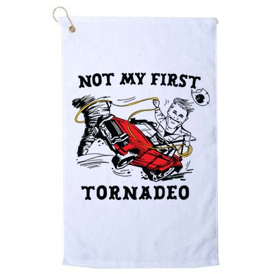 Not My First Tornadeo Golf Towel
