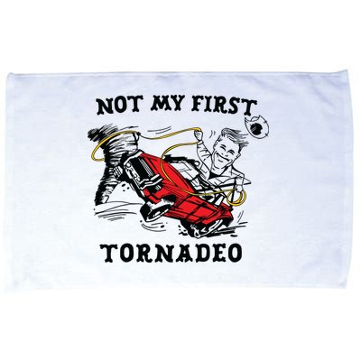 Not My First Tornadeo Microfiber Hand Towel