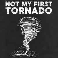 Not My First Tornado While Storm Twister Hurricane Weather Microfiber Hand Towel