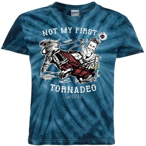 Not My First Tornadeo Twisters Kids Tie-Dye T-Shirt