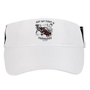 Not My First Tornadeo Twisters Adult Drive Performance Visor