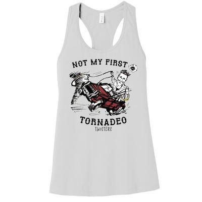 Not My First Tornadeo Twisters Women's Racerback Tank