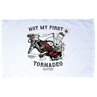 Not My First Tornadeo Twisters Microfiber Hand Towel