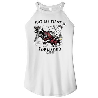 Not My First Tornadeo Twisters Women's Perfect Tri Rocker Tank