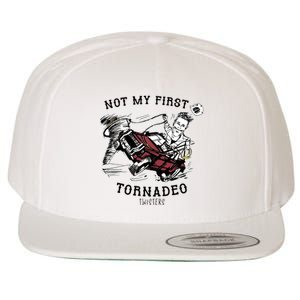 Not My First Tornadeo Twisters Wool Snapback Cap