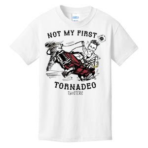 Not My First Tornadeo Twisters Kids T-Shirt