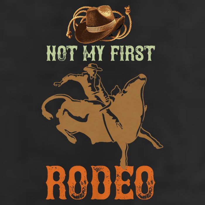 Not My First Rodeo Cowboy Bull Rider Western Bull Riding 11oz C Handle Ceramic Mug