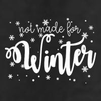 Not Made For Winter Snowflake Trucker Hat