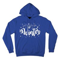 Not Made For Winter Snowflake Hoodie