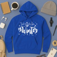Not Made For Winter Snowflake Hoodie
