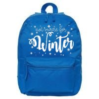 Not Made For Winter Snowflake 16 in Basic Backpack