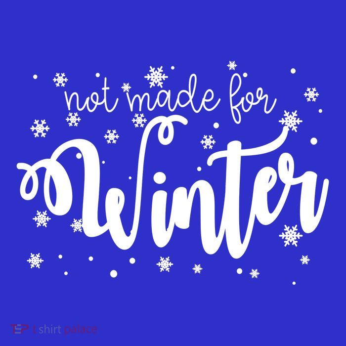 Not Made For Winter Snowflake Baby Bodysuit