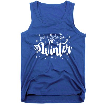 Not Made For Winter Snowflake Tank Top