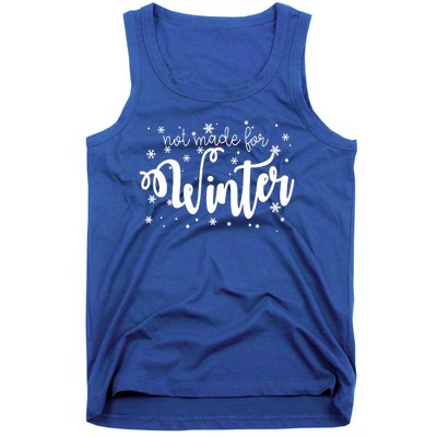 Not Made For Winter Snowflake Tank Top