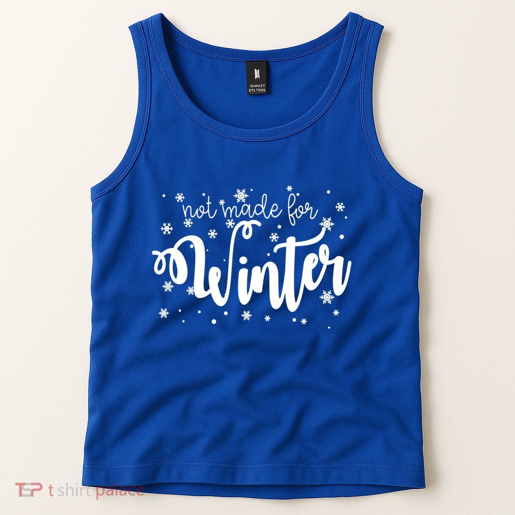 Not Made For Winter Snowflake Tank Top