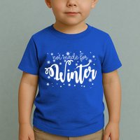 Not Made For Winter Snowflake Toddler T-Shirt