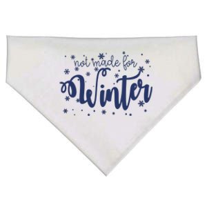 Not Made For Winter Snowflake USA-Made Doggie Bandana