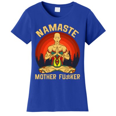 Namaste Mother Fucker Zen Meditation Yoga Buddhism Tradition Meaningful Gift Women's T-Shirt