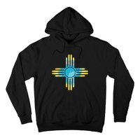 New Mexico Flag Pride Vintage New Mexican Souvenir Gift Hoodie