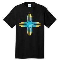 New Mexico Flag Pride Vintage New Mexican Souvenir Gift Tall T-Shirt