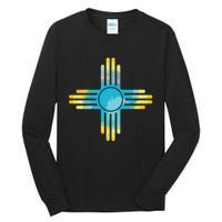 New Mexico Flag Pride Vintage New Mexican Souvenir Gift Tall Long Sleeve T-Shirt