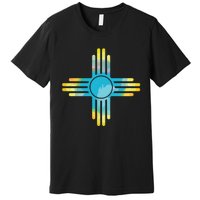 New Mexico Flag Pride Vintage New Mexican Souvenir Gift Premium T-Shirt