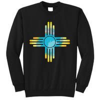 New Mexico Flag Pride Vintage New Mexican Souvenir Gift Tall Sweatshirt