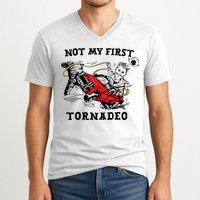 Not My First Tornadeo Not My First Tornado V-Neck T-Shirt