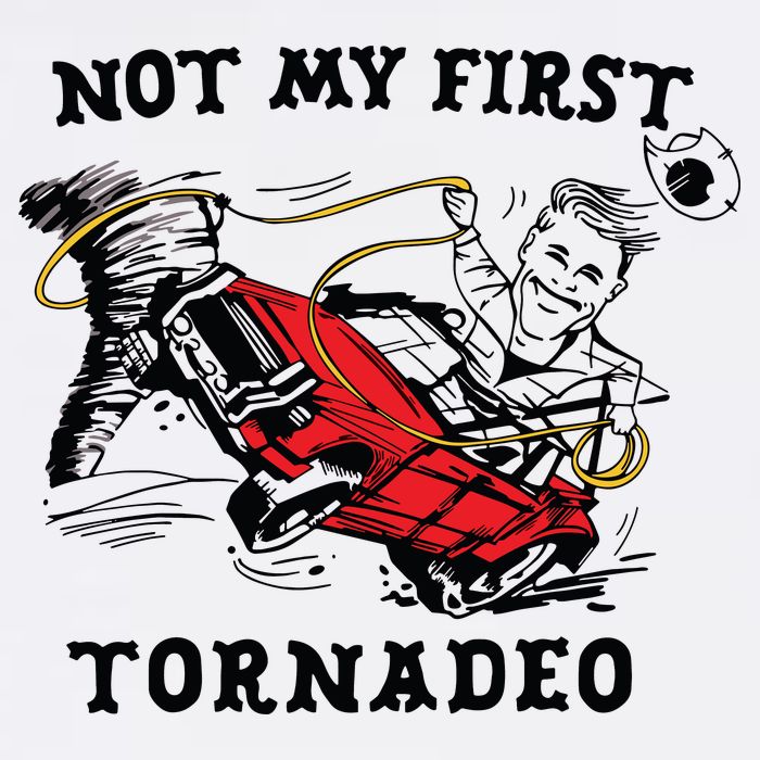 Not My First Tornadeo Not My First Tornado Mousepad
